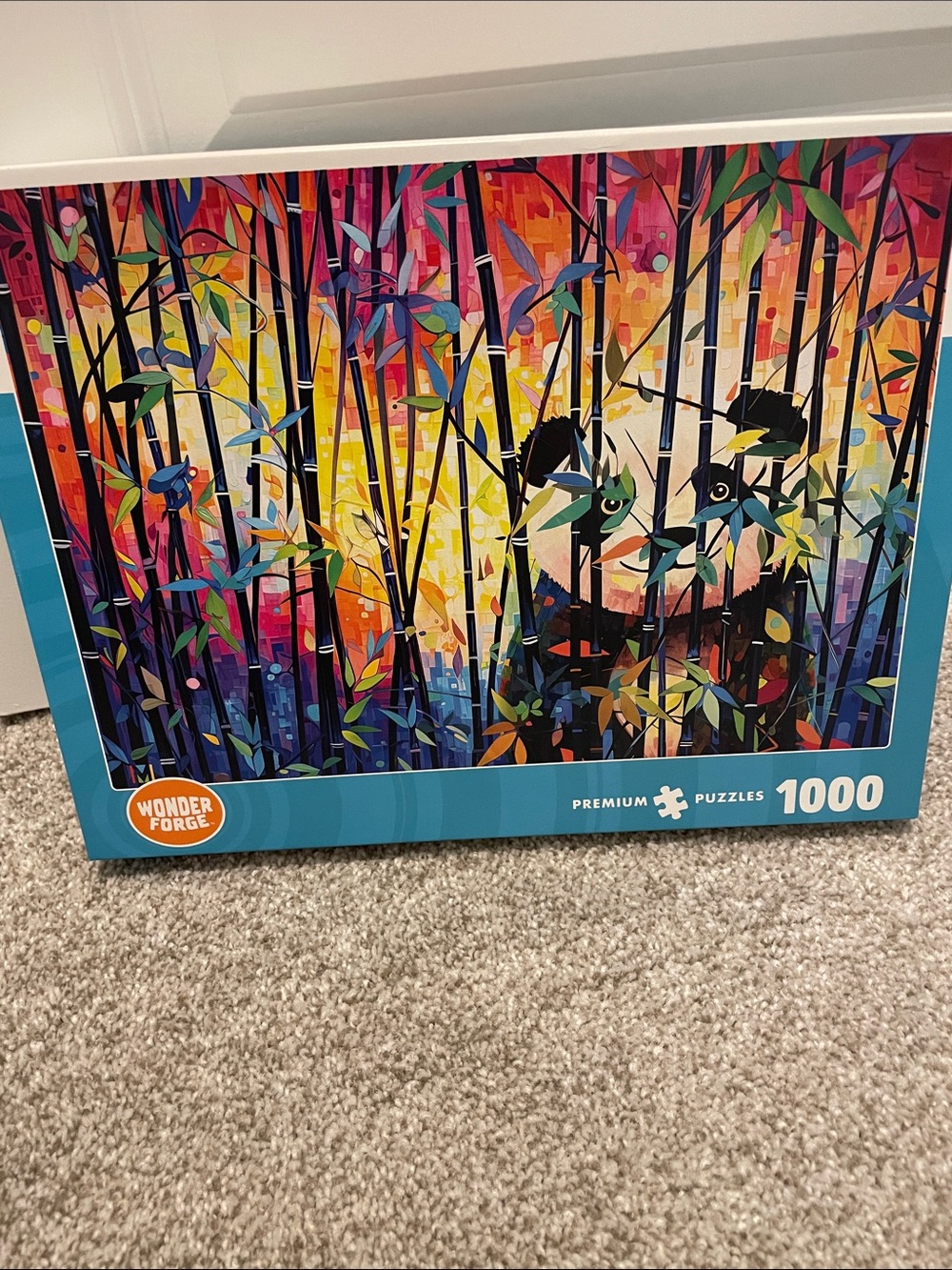 Wonder Forge 1000-Piece Colorful Panda Puzzle